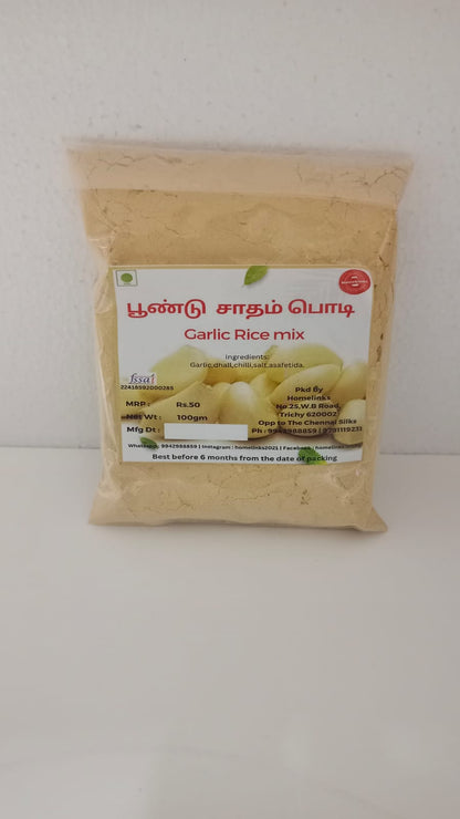 Garlic Rice Podi