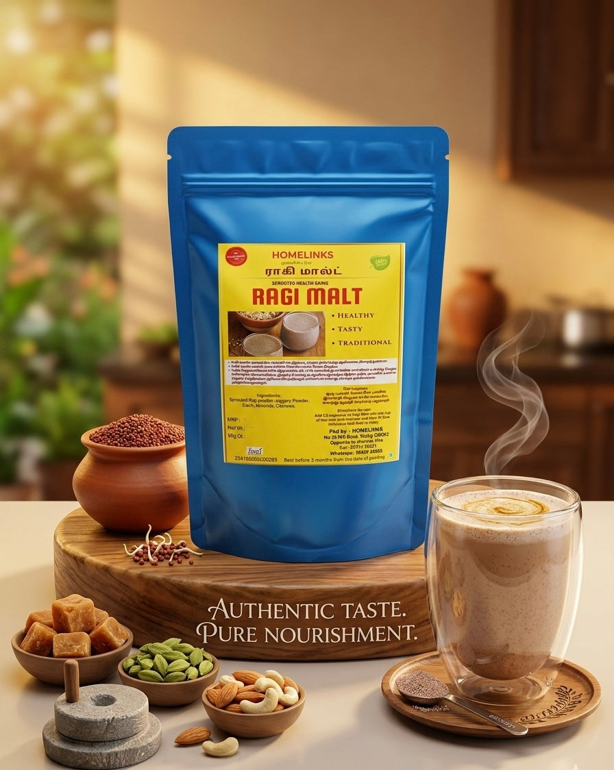 Sprouted Ragi Malt 200G