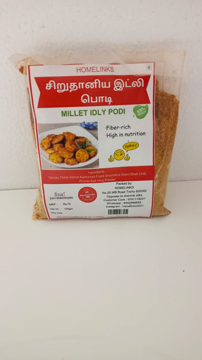 Multi Millet Idly Podi
