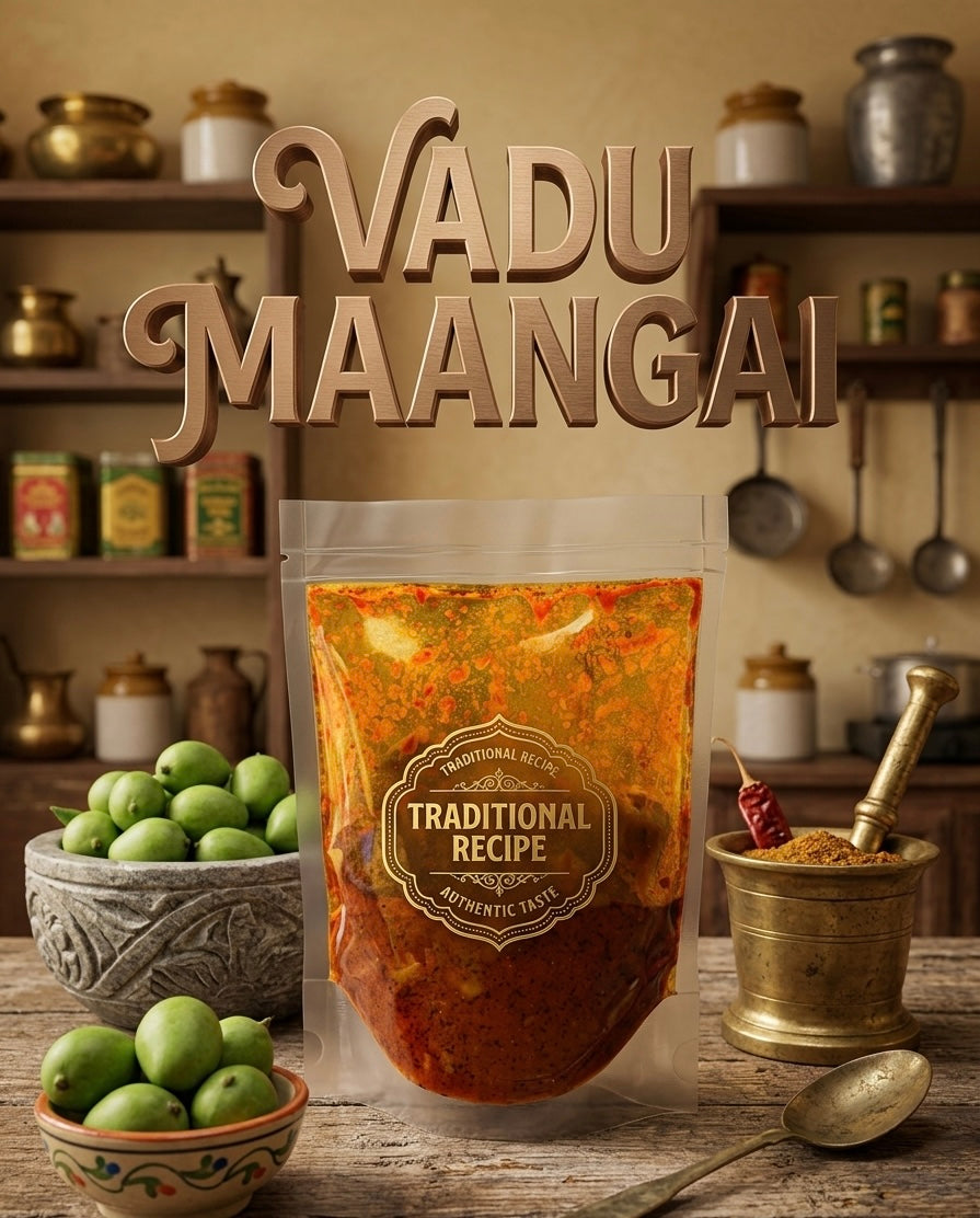 Vadu Mango Pickle 250G (Urundai Vadu)